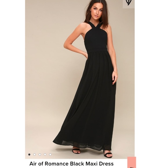 black long dress for wedding